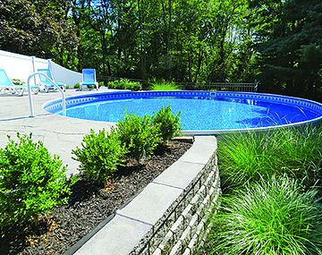 Round Semi Above Ground Pool in St. Louis